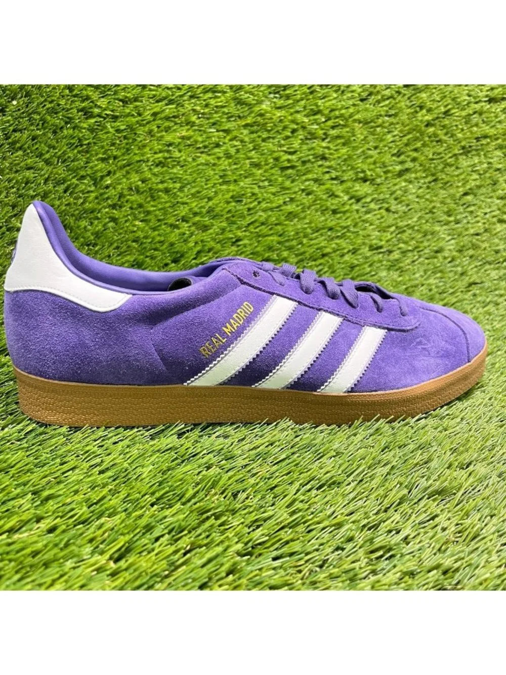 Adidas Gazelle Terrace Mens Size 11.5 Real Madrid Gum Athletic Shoes Sneakers